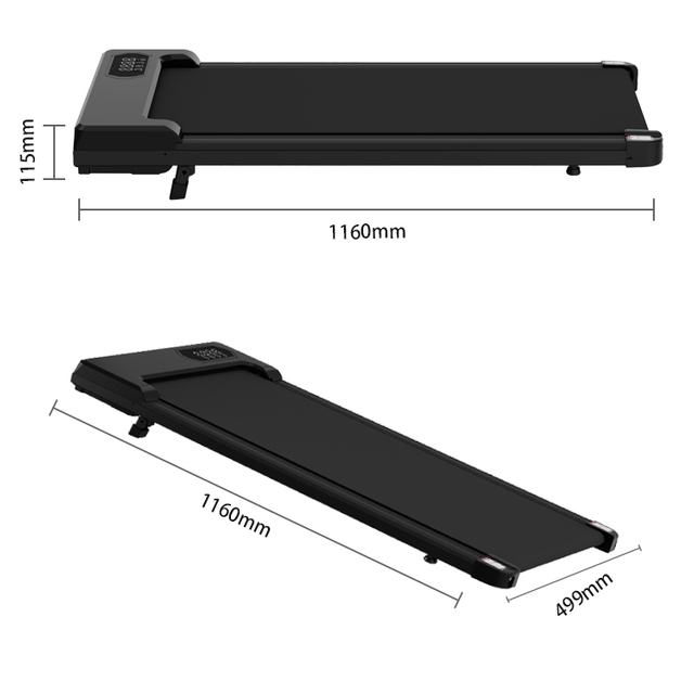 New design manual slope adjustment Electric Walking Pad Treadmill
