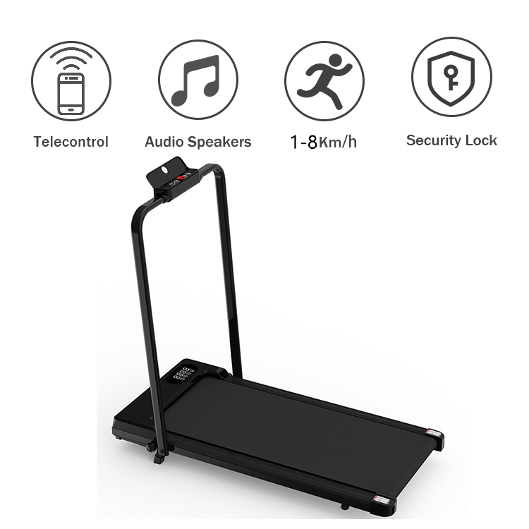 Newest Design Foldable Manual Incline Walking pad with Handrails