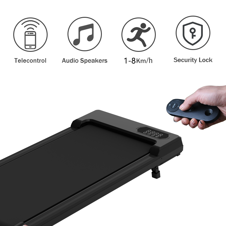 New design manual slope adjustment Electric Walking Pad Treadmill